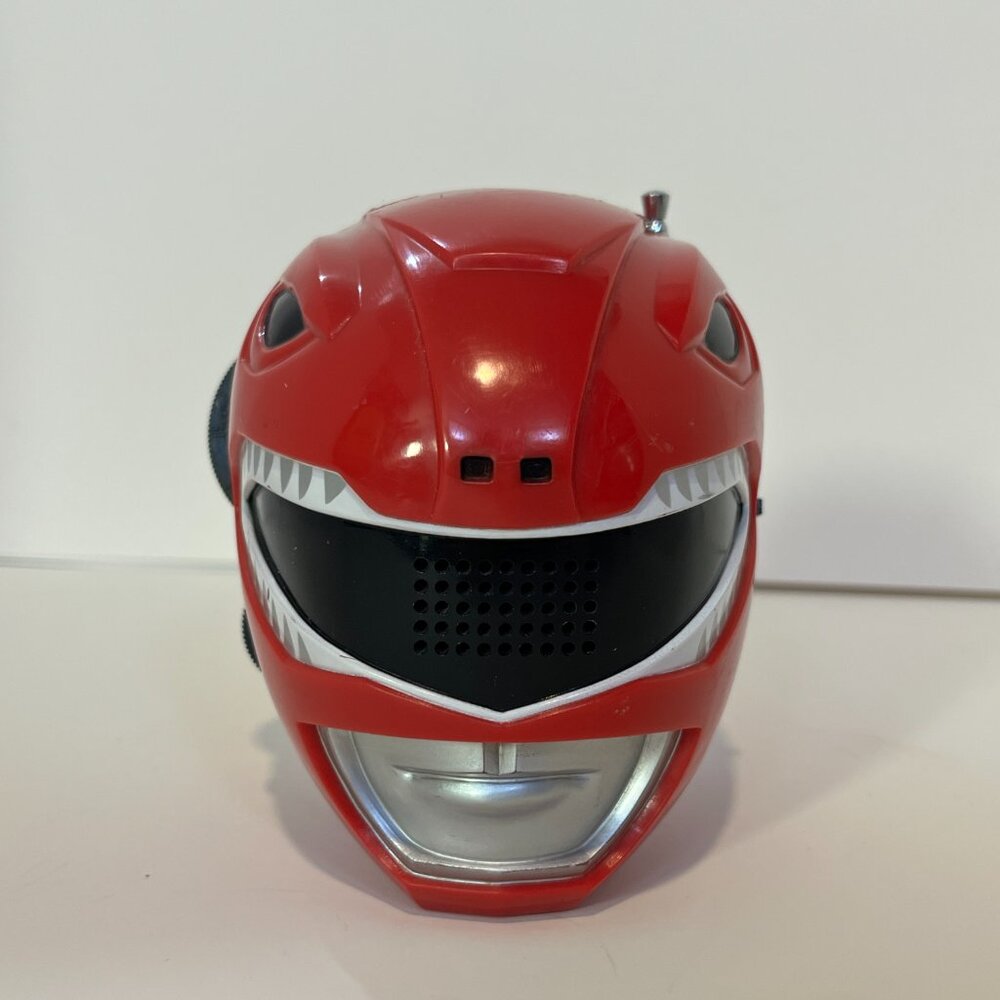 Vintage Mighty Morphin Red Power Ranger AM/FM Clock Radio 1994 Saban Micro Games